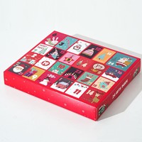 Calendrier de l'Avent de Noël : Boîtes Cadeaux Vides en Carton Personnalisables pour Bonbons, Chocolats et Jouets (Vente en Gros)
