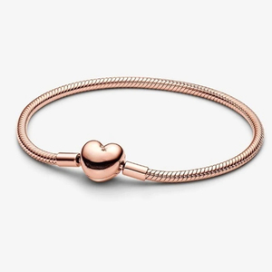 Di Tendenza 2025 Braccialetti a Forma di Cuore con Charm Classici, Romantici e Raffinati, Adatti per Accessori di Gioielleria Fai-da-te di Marca di Alta Gamma - Product Image 6