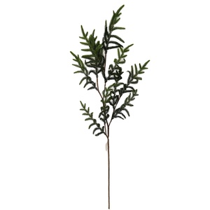 Rama Larga de <span class=keywords><strong>Araucaria</strong></span> Navideña, Ramillete de Pino de Norfolk para Centro de Mesa Navideño Grande, Decoración Navideña Verde - Product Image 2