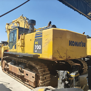 รถขุดตีนตะขาบขนาดใหญ่ Komatsu PC700LC มือสอง เครื่องยนต์ Cummins Yanmar รุ่นปี 2022 น้ำหนัก 70 ตัน ความจุบุ้งกี๋ 3.5 เมตร สำหรับงานหนักในเหมือง - Product Image 1