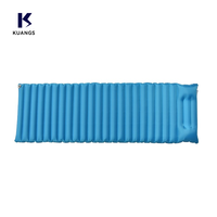 Matelas de couchage gonflable auto-gonflant 2026 pour l'extérieur, épaisseur 10 cm, avec pompe intégrée, pour tente de camping
