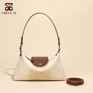 Sac fait main en nylon décontracté et polyvalent Sacs à boulettes simples Main Pour Femmes Sac à bandoulière à bandoulière unique à texture <span class=keywords><strong>haut</strong></span> de gamme - Product Image 1