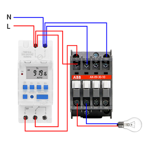 TM919A 110V 220V AC 5V 12V 24V Mini Interruptor Temporizador Digital Inteligente Programable de 7 Días, Relé de 16A para Riel DIN TM919 Z16 - Product Image 4