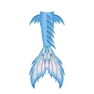 New Beautiful Design Monofin For Mermaid Tail Box Mermaid Tail For Swimming