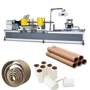 Máquina de fabricación de tubos de papel de 4 cabezales de tamaño mediano