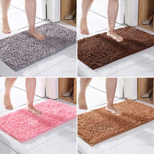 I-0321 Tắm Thảm Thảm Cho Phòng Tắm Thảm Không Trượt Máy Có Thể Giặt Alfombras De Bano Chenille Siêu Thấm Sàn Mat - Product Image 6