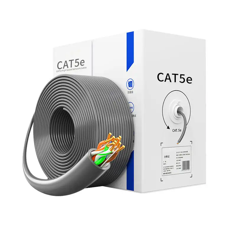 Kabel Ethernet Utp Ftp Sftp Cat6 Cat6a Cat7 Lszh Pvc jaket ganda rajutan kabel jaringan Lan