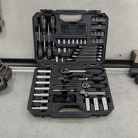 Jeu de 87 embouts de tournevis professionnels PH/PZ Torx, clé à cliquet hexagonale, clé à molette réglable, pinces, outils à main sans fil