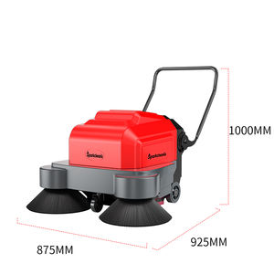 Geavanceerde logo-vloerzuiger, loopmodel reinigingsmachine, mini elektrische vloerreiniger, veegmachine - Product Image 6