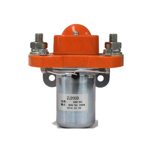Contacteur CC Zj200d 200A 80V, Relais CC pour Chariot Élévateur Électrique, Montage sur Panneau de Plateforme de Levage - Product Image 1