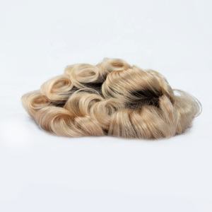 Sistema capilar para hombre con base de piel súper delgada de nudo único, entrega rápida, precio de fábrica - Product Image 5