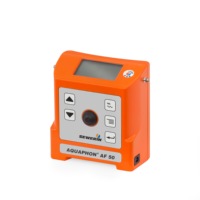 Détecteur de fuites acoustiques de tuyaux portables AF50 pour intérieur, localisateur acoustique de fuites d'eau
