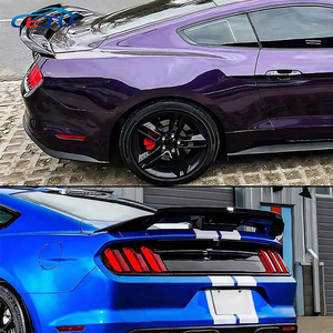 Alerón Trasero de Maletero Estilo GT500 de Plástico ABS Negro Brillante para <span class=keywords><strong>Ford</strong></span> <span class=keywords><strong>Mustang</strong></span> <span class=keywords><strong>Shelby</strong></span> <span class=keywords><strong>GT350R</strong></span> Bullitt S550 2015-2022 - Product Image 4