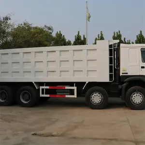 Camión volquete Howo, camión volquete 40t 6x4, camión volquete de cabina doble diésel de lujo a la venta