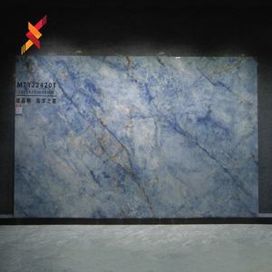 Feu bleu grande dalle vente <span class=keywords><strong>porte</strong></span> pierre frittée Onyx 1200x2400mm - Product Image 4