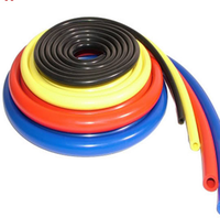 Haofa tuyau d'huile en caoutchouc de silicone tressé flexible de haute qualité AN4 AN6 AN8 AN10 AN12 tuyau de verrouillage de poussée noir/bleu/rouge