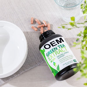 OEM özel etiket özelleştirme YEŞİL ÇAY özü kapsül kaybı kilo hapları için YEŞİL ÇAY özü EGCG kapsül takviyeleri - Product Image 4