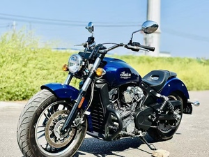 <span class=keywords><strong>Moto</strong></span> de rue américaine classique Indian Scout-1250cc 4 temps V-Twin ABS avec démarrage électrique/à manivelle et couleurs mélangées - Product Image 2