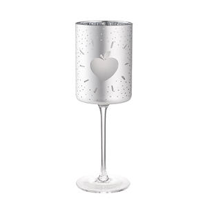 Alta tazza di vetro incisa con stella e cuore elegante coupé di Champagne per Home Bar <span class=keywords><strong>Pub</strong></span> per il servizio di vino e bevande - Product Image 6