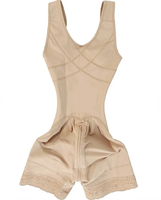 Faja de compression de luxe, Fajas Colombianas, gaine sculptante pour femme, effet sablier, contrôle du ventre, post-chirurgie, couvrante