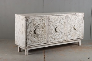 Modern Wooden <b>Sideboard</b> <b>Cabinet</b> with Spacious Storage Compartments for Living Room Dining Area Hallway and Stylish Home - Product Image 4