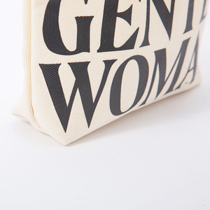 Sacs de shopping réutilisables écologiques et durables avec logo personnalisé, sac en toile de coton - Product Image 5