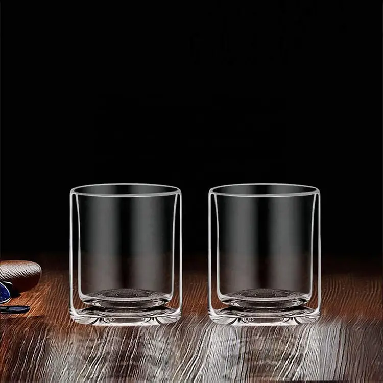 Fabrik Großhandel ästhetisches individualisiertes handgemachtes durchsichtiges unzerbrechliches modernes Luxusglas Weinglas