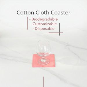 Napperons et serviettes en tissu de coton rose imprimé, écologiques, durables, modernes et jetables, pour la maison et l'avion - Product Image 3