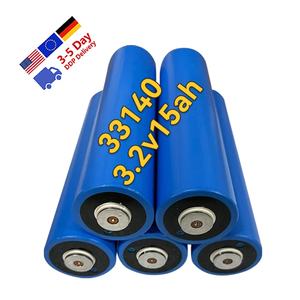 33140 lifepo4电池EV C33圆柱形锂离子电池3.2V 15ah 40135 33138储能系统可充电电池 - Product Image 2