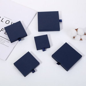 Wholesale Custom <b>Storage</b> <b>Paper</b> Drawer Slide <b>Box</b> for Necklace Ring Jewelry UV Coating Embossing for Gift Cardboard Packaging - Product Image 6