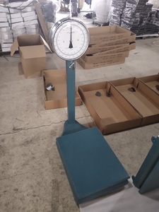 Cơ khí quy mô nền tảng 150kg 100kg quy mô sàn 300kg với bánh xe - Product Image 5