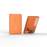 Cargador Magnético Multidispositivo con Carga Simultánea, 10000mAh, 22.5W PD, TFT, Soporte Plegable, Cargador Inalámbrico Delgado de 15W