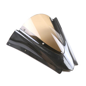 AISKA Kit de déflecteurs de vent en fibre de carbone sèche 3K 100% pour moto, pare-brise pour Kawasaki Ninja H2 <span class=keywords><strong>H2R</strong></span> <span class=keywords><strong>2015</strong></span>+ - Product Image 4