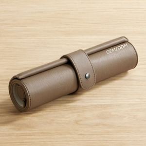 Logo personalizzato di fascia alta da viaggio portatile in pelle sintetica Roll up di lusso <span class=keywords><strong>Backgammon</strong></span> <span class=keywords><strong>gioco</strong></span> 21 pollici - Product Image 5