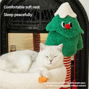 डीलक्स मल्टीफंक्शन कैट फर्नीचर आधुनिक सिसल स्क्रैचिंग पोस्ट जंपिंग प्लेटफॉर्म मजेदार बिल्ली खिलौना पालतू फर्नीचर कार्टन पैकेजिंग - Product Image 2