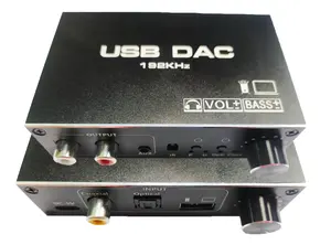 Bộ Chuyển Đổi Chuyển Đổi Âm Thanh Kỹ Thuật Số Sang Analog USB DAC 192KHZ Mới Hỗ Trợ USB Để Truyền Tín Hiệu Máy Phát Bên PC