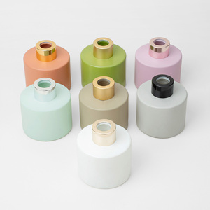 Tùy chỉnh sang trọng 120ml vòng màu xanh sậy khuếch tán chai thủy tinh với Hộp bao bì - Product Image 5