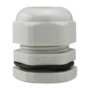 Prensaestopas M30, résistant, installation facile, idéal pour sceller les câbles et éviter l'entrée d'eau et de poussière dans les raccords - Product Image 1