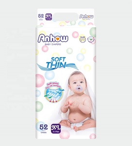 Pañales Desechables para Bebé, Listos para Enviar, Marca Privada, Buena Calidad, Pañales para Bebé en Grandes Cantidades de Fábrica - Product Image 1