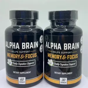 Capsules Brain Supplement Focus Concentration Improve Memory Nootropics Brain gummies