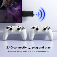 Kotak Permainan Koleksi Hoco GA31 + Dua Set Gamepad Nirkabel