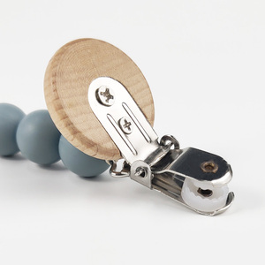 Porte-sucette en Silicone pour bébé, Attache-sucette à chaîne, bricolage - Product Image 6