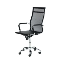 Chaise de bureau ergonomique avec repose-pieds, inclinable, réglable en hauteur, pivotante, en tissu maillé respirant, pour hôtels 5 étoiles et écoles