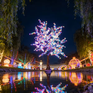 IP65 impermeabile RGB festival Garden Street Party decorativo per esterno illuminato artificiale ciliegio Blossom <span class=keywords><strong>Lam</strong></span> - Product Image 2