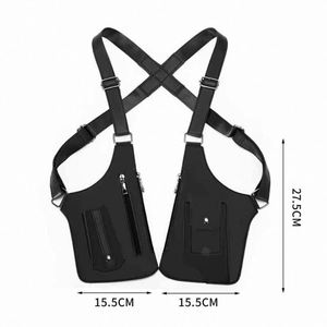 Bolso Bandolera de Piel Sintética PU Impermeable Antirrobo Estilo Vintage de Gran Venta, con Logotipo Personalizado, para Colgar en el Pecho, Ideal para Actividades al Aire Libre - Product Image 2