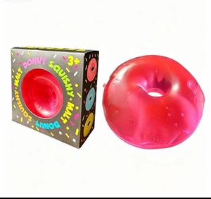 Cute Snow Ball Donut Squishy <b>Toy</b> Soft Squeeze Sensory Fidget Stress Relief <b>Toy</b> <b>for</b> Kids <b>Adults</b> - Product Image 5
