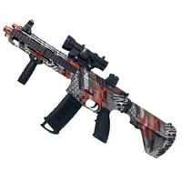 Pistolet à fléchettes en plastique sûr Toysrunner HZ0504 pour les jeux de tir en famille en intérieur, unisexe, 14 ans et plus