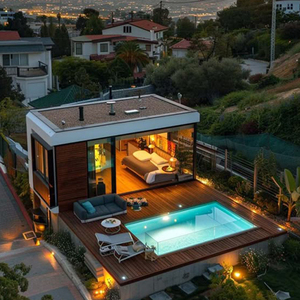 Custom mini di piccole dimensioni resort <span class=keywords><strong>beach</strong></span> hotel casa <span class=keywords><strong>piscina</strong></span> piscine prefabbricate in vetroresina interrate all'aperto piscine - Product Image 2