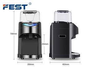 FEST Electric Professional Commercial 8kg/minute Snow Cone <b>Maker</b> <b>Machine</b> <b>Ice</b> Shaver <b>Ice</b> Crusher <b>Ice</b> Blender for Boba Tea Store - Product Image 3