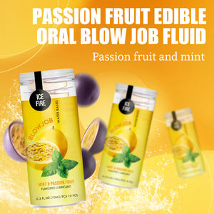 <span class=keywords><strong>Lubrifiant</strong></span> Comestible BED GAME pour Couples Adultes, <span class=keywords><strong>Lubrifiant</strong></span> Sans Rinçage, Lot de 10, Améliore l'Expérience Sexuelle - Fraise, Fruit de la Passion - Product Image 5